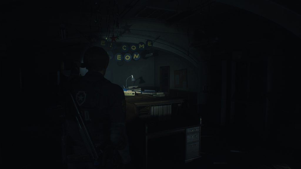 Resident Evil 2: Remake locker codes - Leon's desk