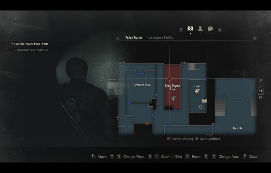 Safety Deposit Room 1F Resident Evil 2