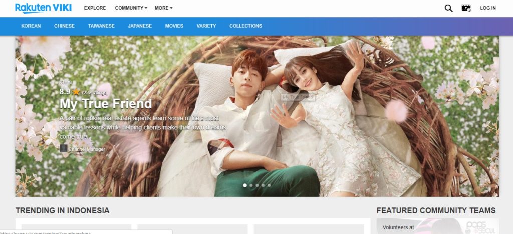 tampilan situs download drama korea viki