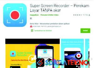 Super Screen Recorder – Perekam Layar