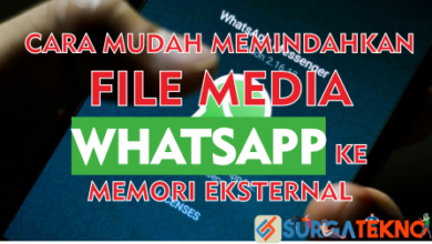 cara memindahkan file media whatsapp ke memori eksternal
