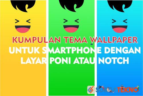 kumpulan tema wallpaper smartphone layar poni