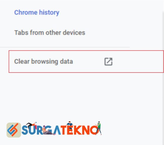 Clear Browsing Data Google Chrome