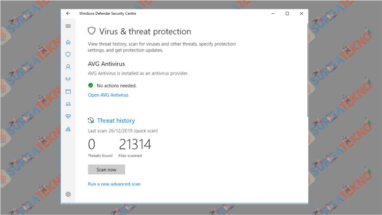 Scan Virus dan Spyware dengan Windows Defender