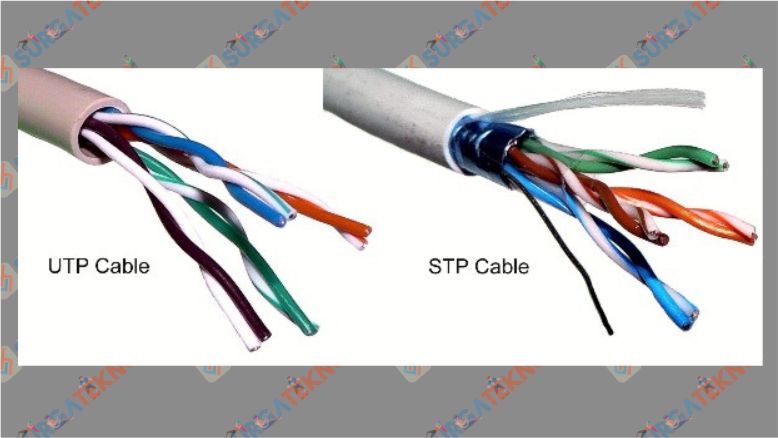 Perbedaan Kabel UTP dan STP