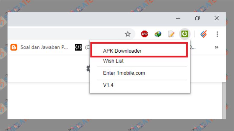 Pilih Opsi APK Downloader