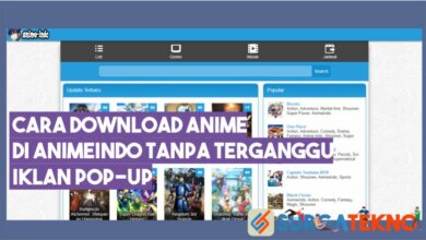 Cara Download Anime di Animeindo