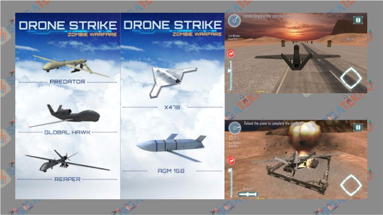 Drone Strike Flight Simulator (Zombie Warfare)