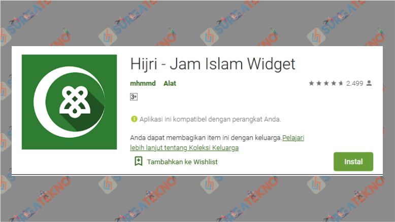 Hijri – Jam Islam Widget