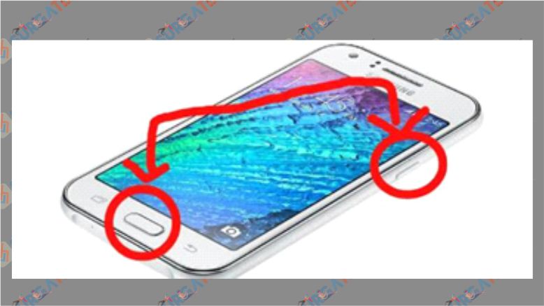Cara Screenshot Samsung J1 dengan Tombol