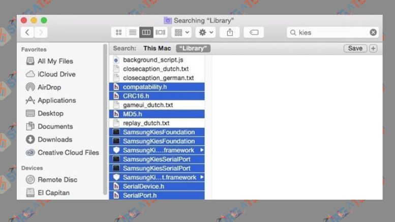 Uninstall Aplikasi dengan Folder Library 