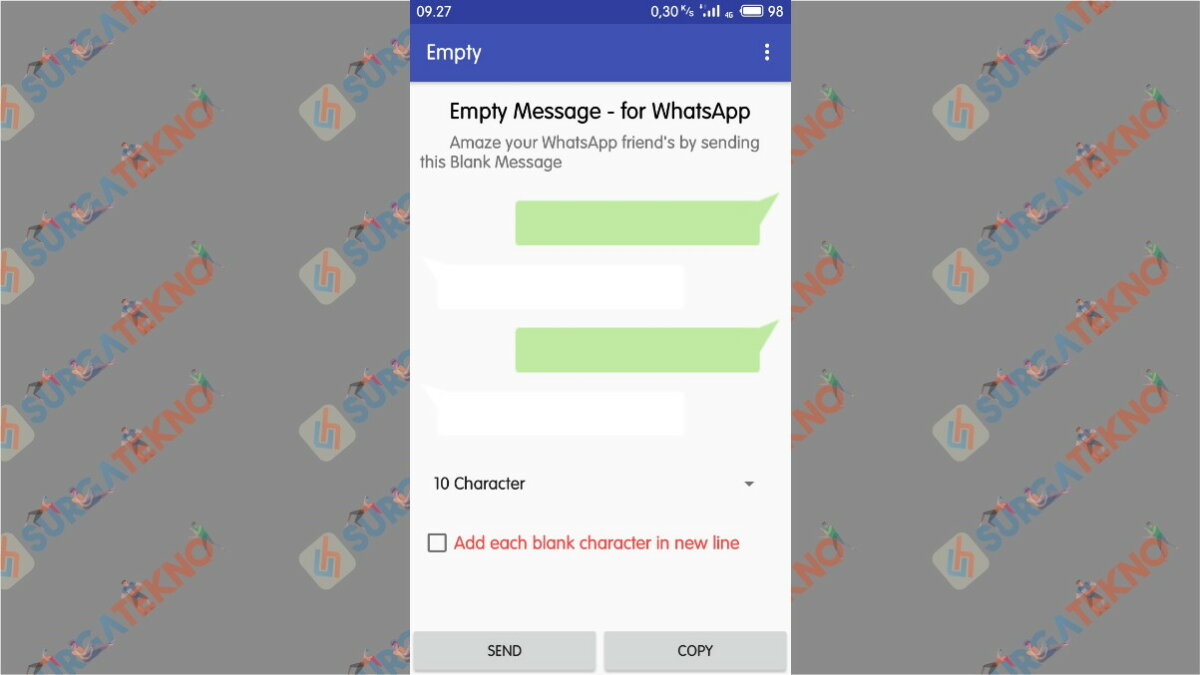 3 Cara Mengirim Pesan Kosong Whatsapp