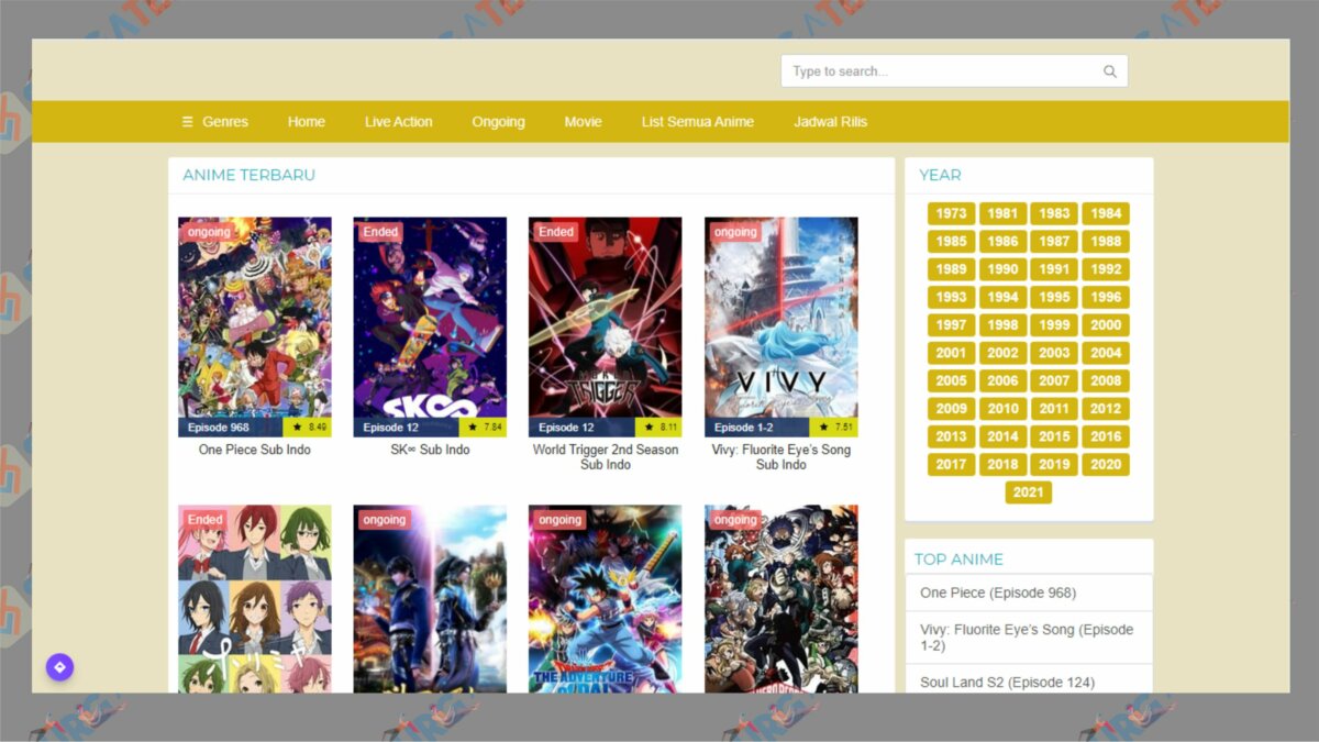 Riie - Situs Streaming Anime Terbaru