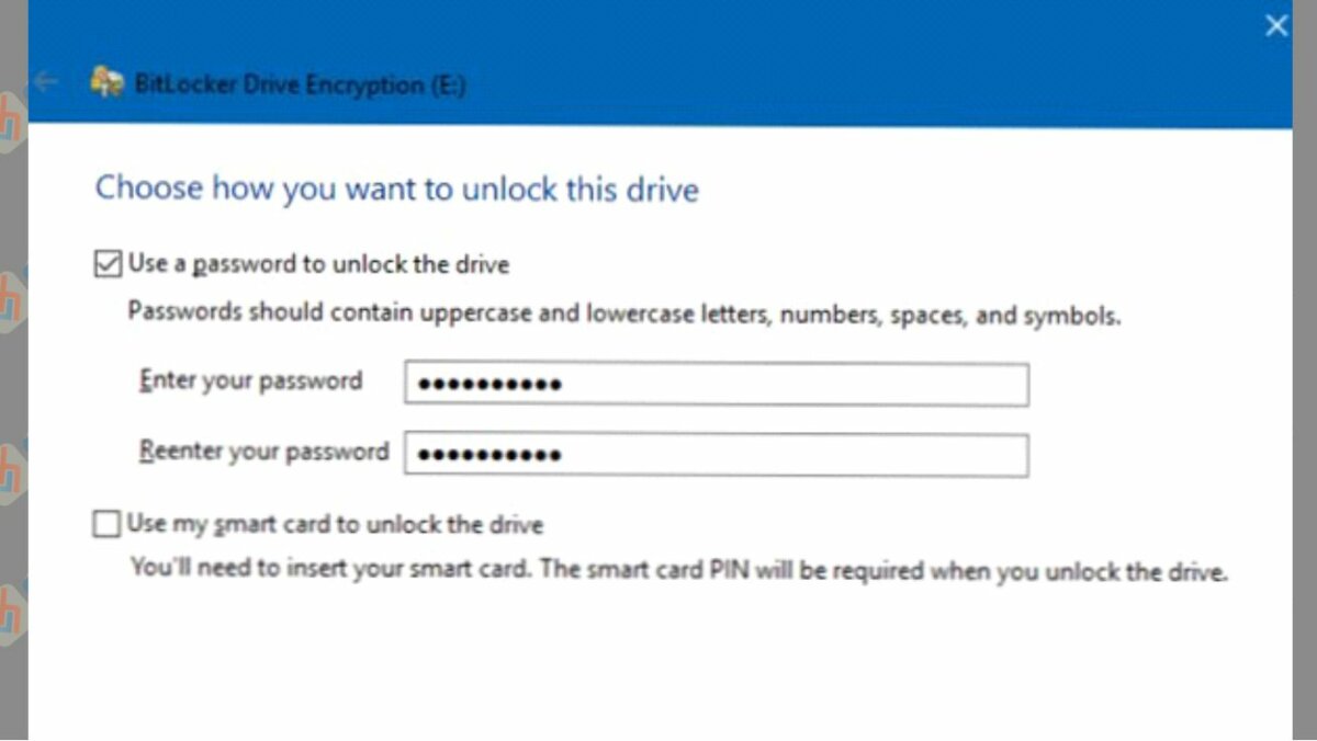 Setup Password untuk Membuka BitLocker - Cara Mengaktifkan Bitlocker di Windows 10