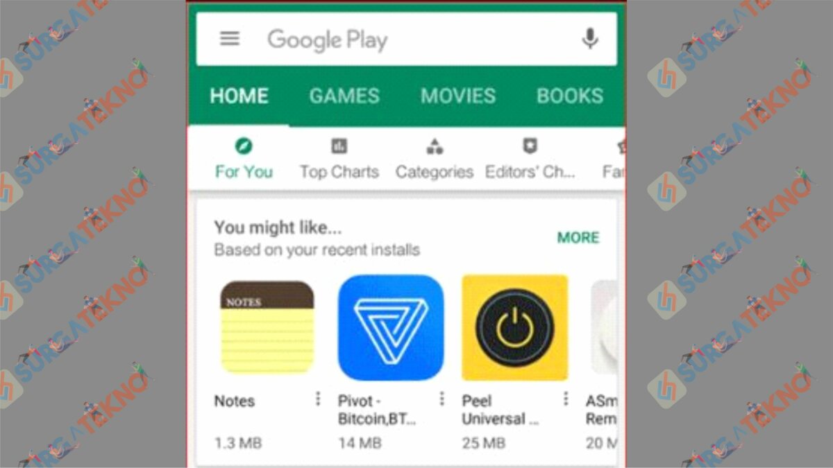 Buka Google Play - Cara Mengecilkan Ukuran Foto Menjadi 200 KB