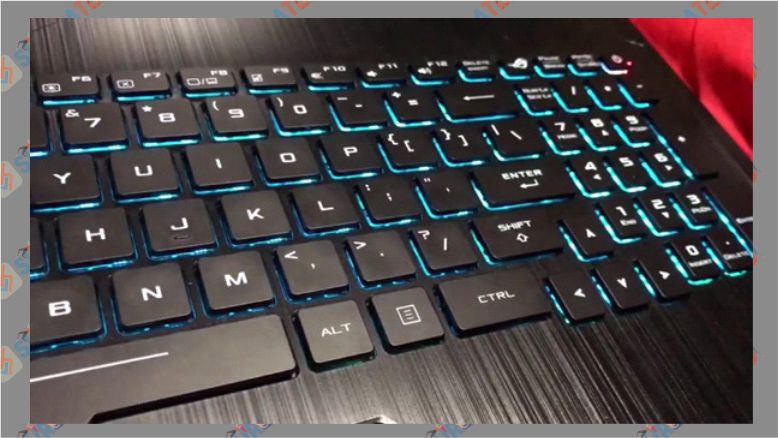 Keyboard pada Laptop ASUS ROG