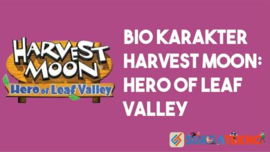 Bio Karakter Harvest Moon Hero of Leaf Valley