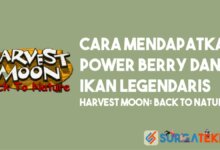 Cara Mendapatkan Power Berry dan Ikan Legendaris Harvest Moon Back to Nature