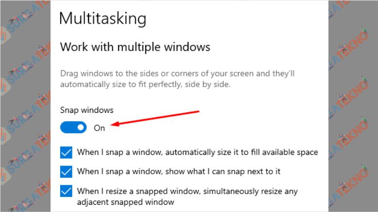 Mengembalikan Layar Split Screen Windows 10 - Cara Membagi Layar (Split Screen) Di Windows 10