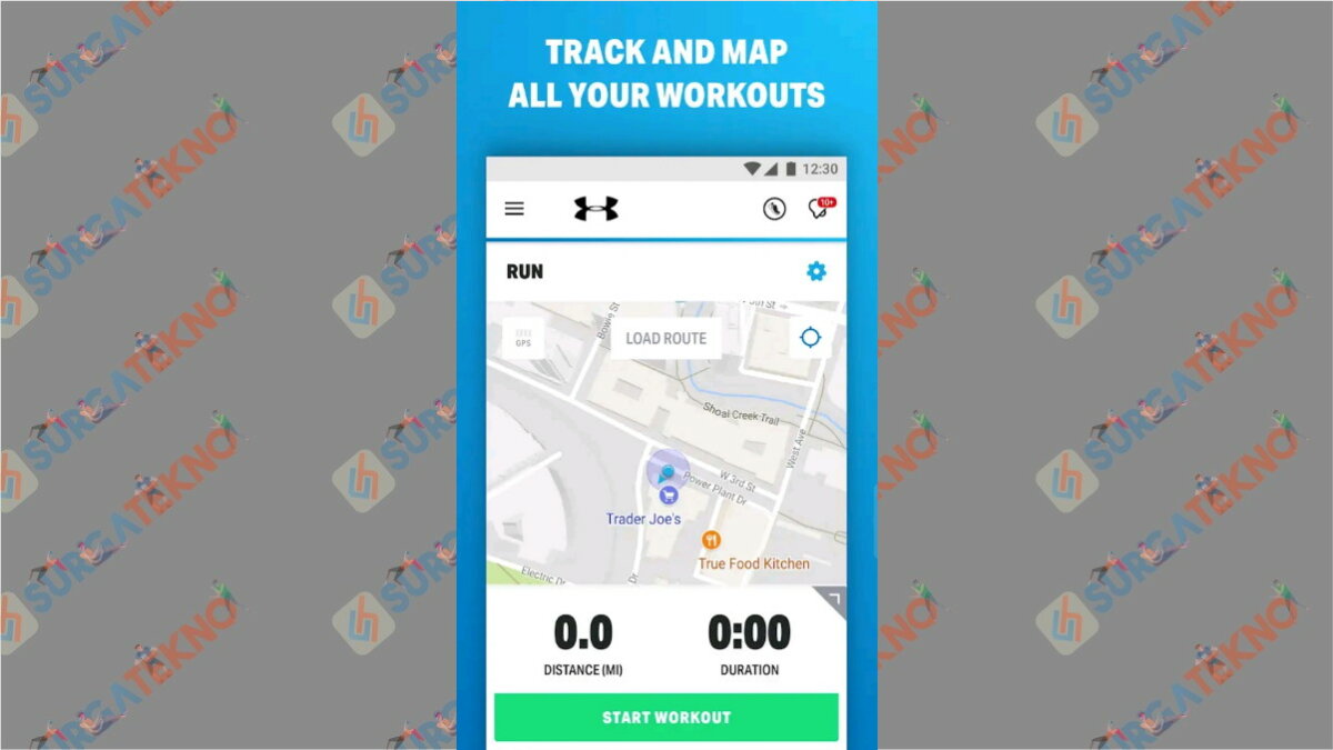 Map My Run by Under Armour - Aplikasi pengukur jarak lari