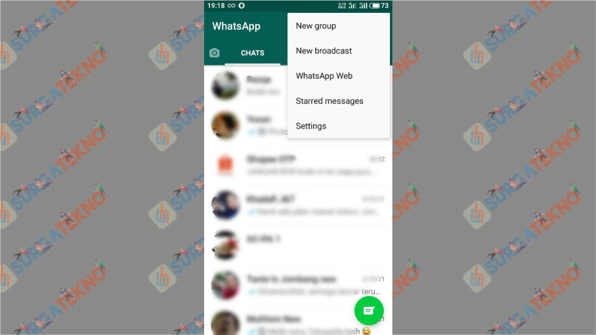 Langkah kedua - Cara Agar Notifikasi WhatsApp Bersuara Seperti Google