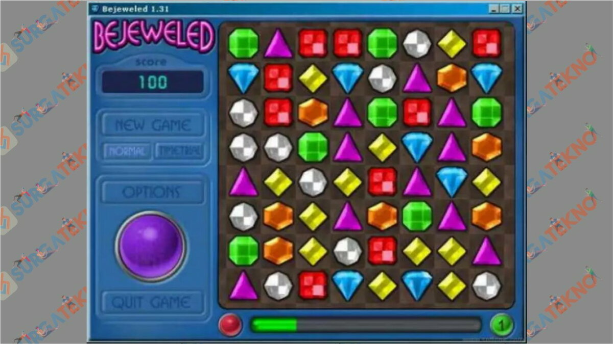 Screenshoot Gameplay Bejeweled