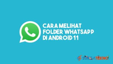 Cara Melihat Folder WhatsApp di Android 11