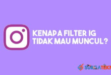 kenapa filter instagram tidak mau muncul