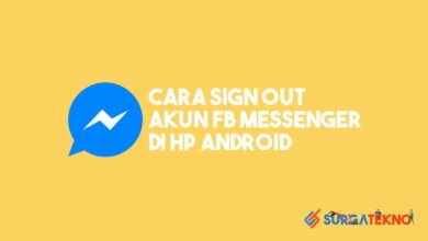Cara Sign Out Akun Facebook Messenger Di HP Android