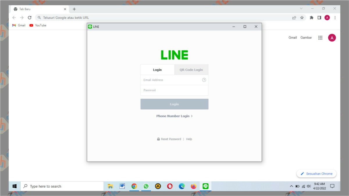 Cara Menggunakan Line Web
