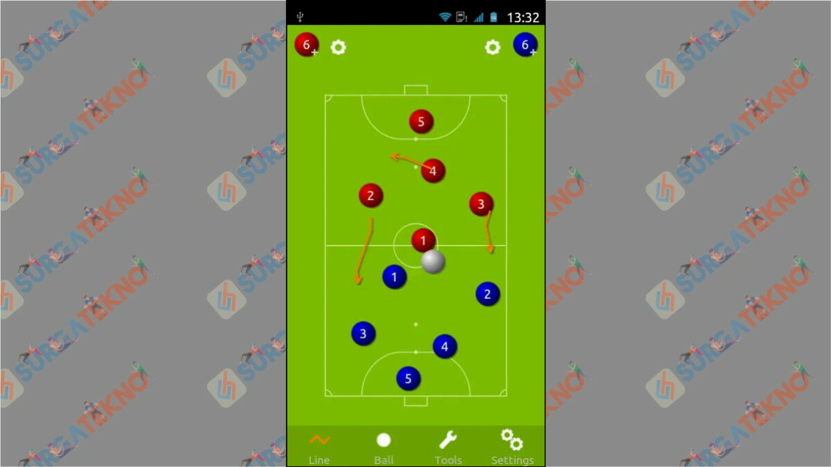 Aplikasi Papan Strategi Futsal