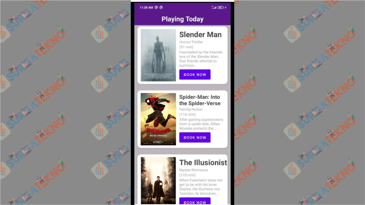 Aplikasi Pesan Tiket Bioskop Online