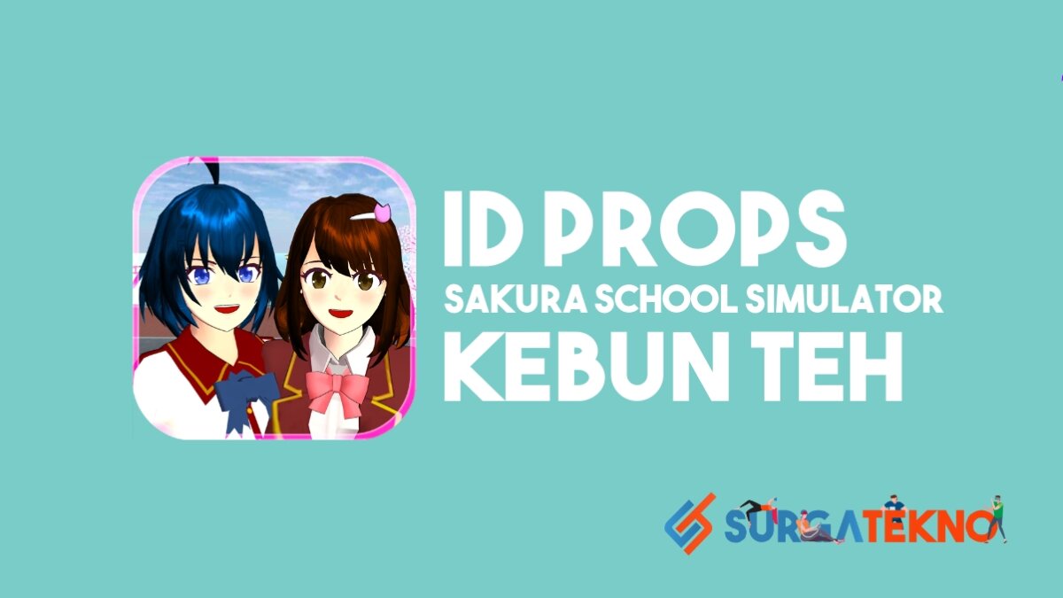 ID Sakura School Simulator Kebun Teh