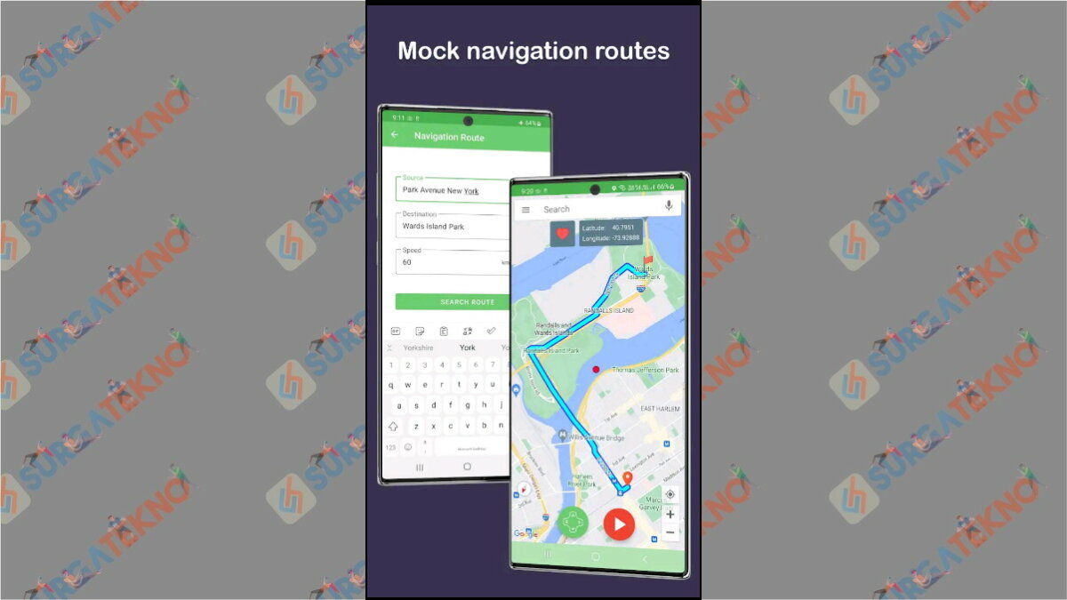 Fake GPS Location and Joystick