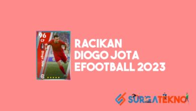 Racikan Diogo Jota Liverpool Selection eFootball 2023