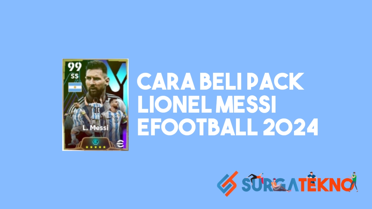 Cara Beli Pack Lionel Messi di eFootball 2024