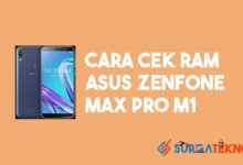 Cara Cek RAM Asus ZenFone Max Pro M1