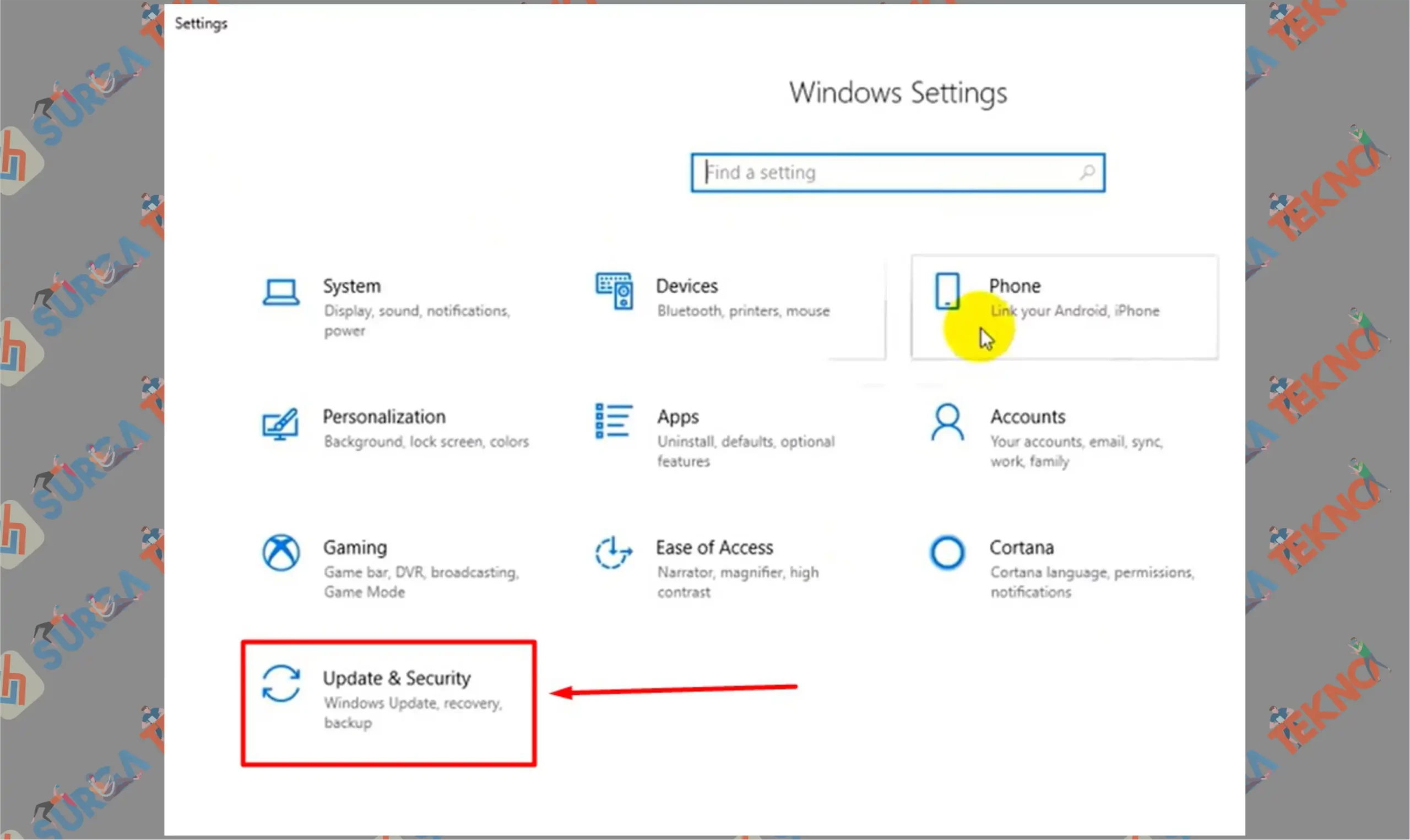 1 Pencet Update & Security - Mudah, Ternyata Begini Cara Update Windows 10 Anti Ribet dan Resmi