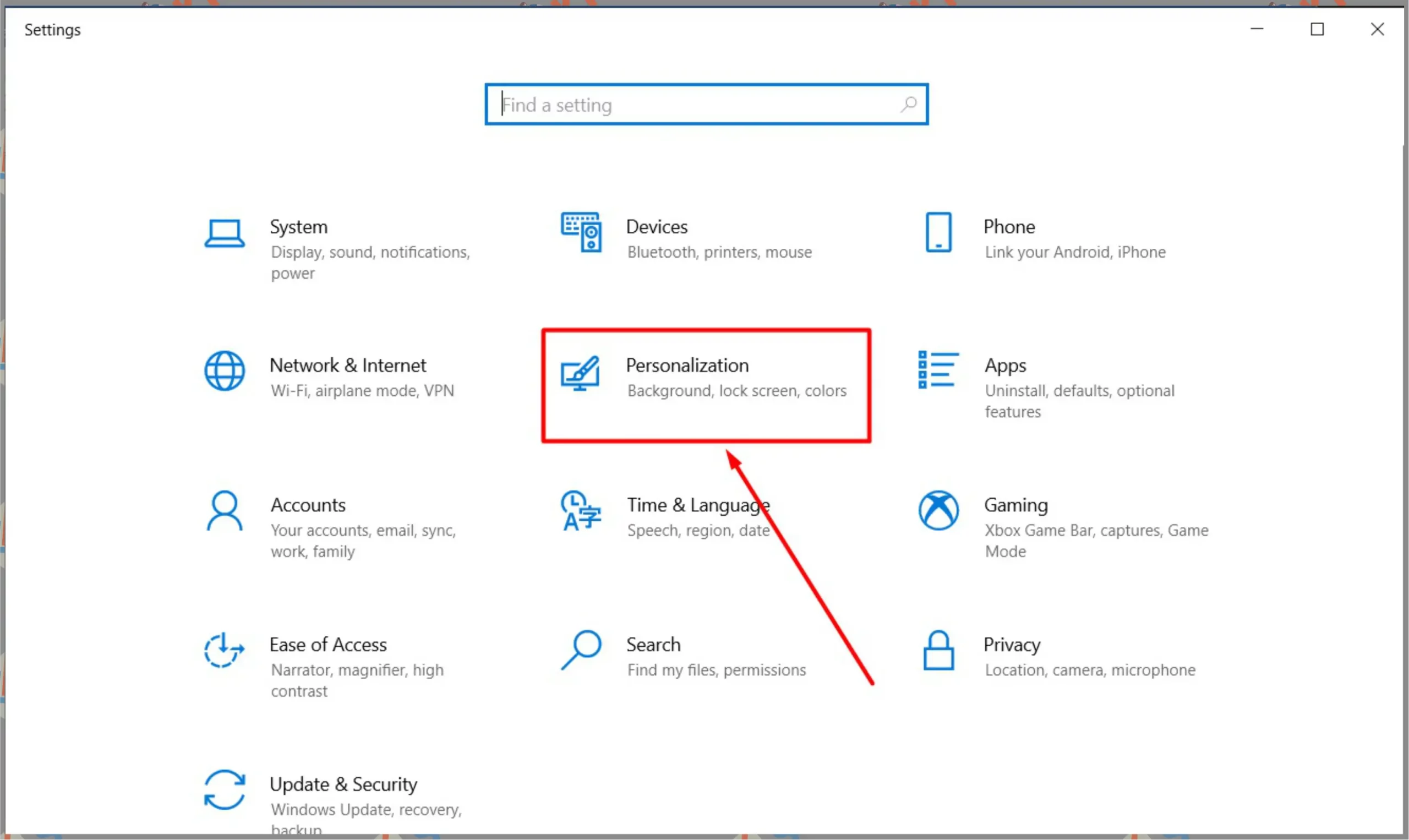 1 Personalization - Cara Mengaktifkan & Menonaktifkan Dark Mode Windows 10