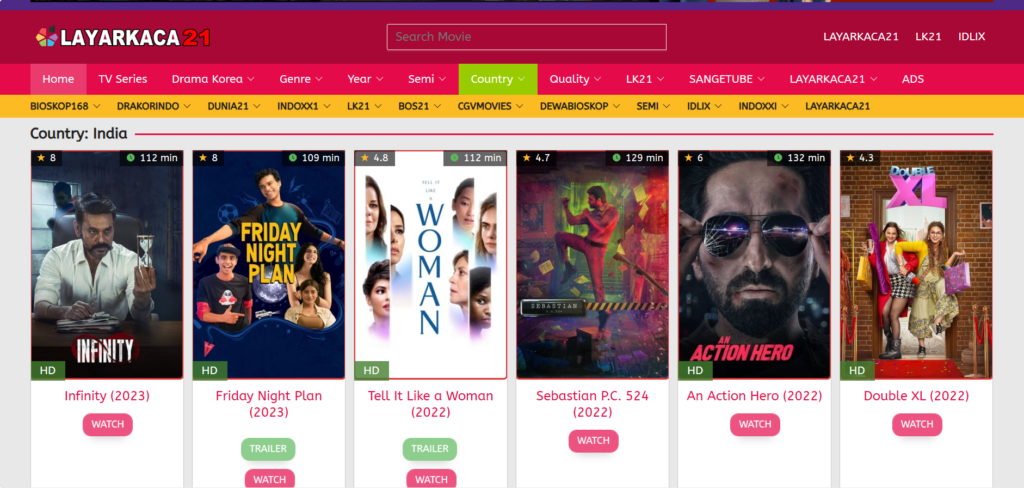 LayarKaca21 - Alternatif Situs bolly4u untuk Download Film Bollywood Terbaru
