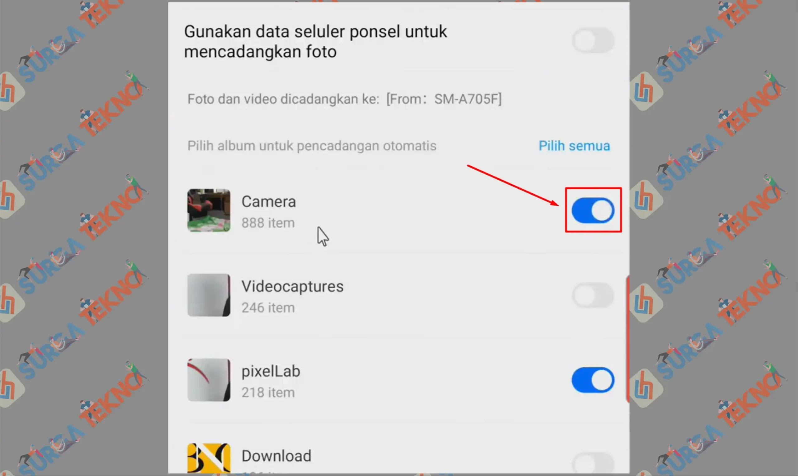 14 Aktifkan Sub Folder - Cara Menggunakan Terabox Untuk Cadangkan Foto Dan Video