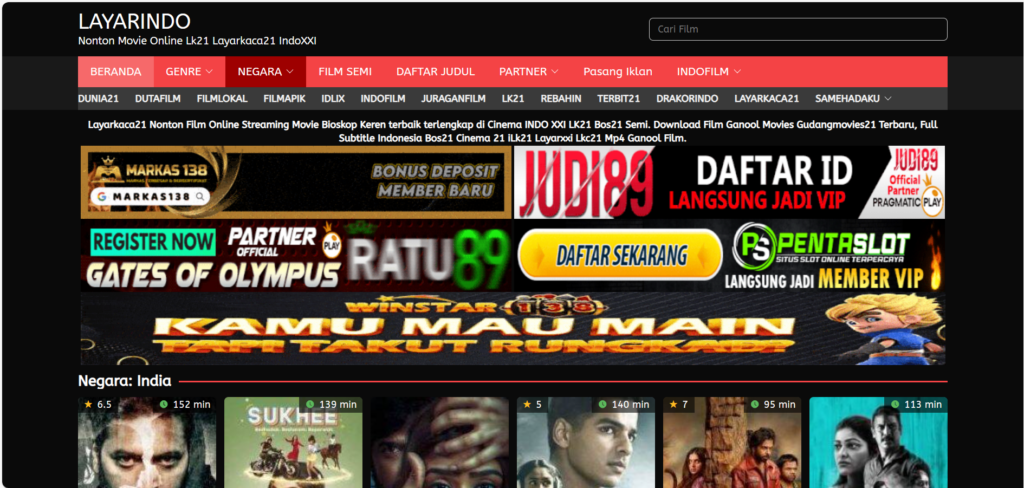 LayarIndo - Alternatif Situs bolly4u untuk Download Film Bollywood Terbaru
