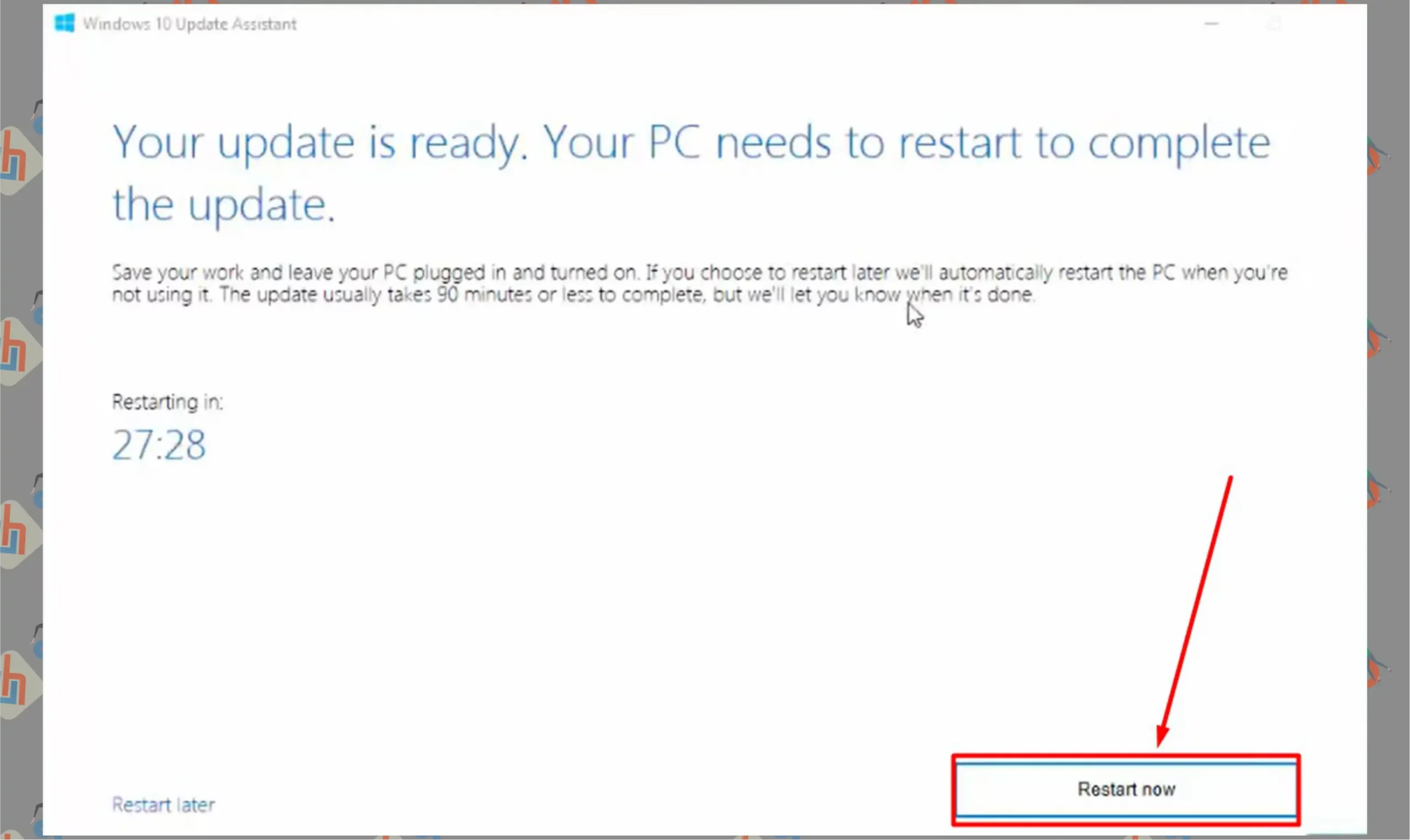 9 Pencet Restart Now - Mudah, Ternyata Begini Cara Update Windows 10 Anti Ribet dan Resmi