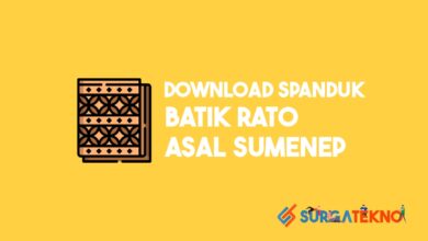 Download Spanduk Batik Rato Asal Sumenep