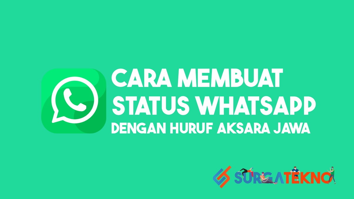 Cara Membuat Status WhatsApp dengan Huruf Aksara Jawa