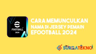 Cara Memunculkan Nama di Jersey Pemain eFootball 2024