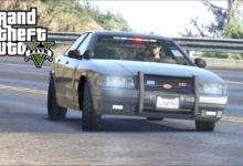 Cara Mendapatkan Mobil Polisi Hitam di GTA 5