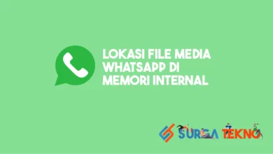 Lokasi File Media WhatsApp di Memori Internal