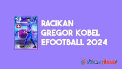 Racikan Gregor Kobel eFootball 2024