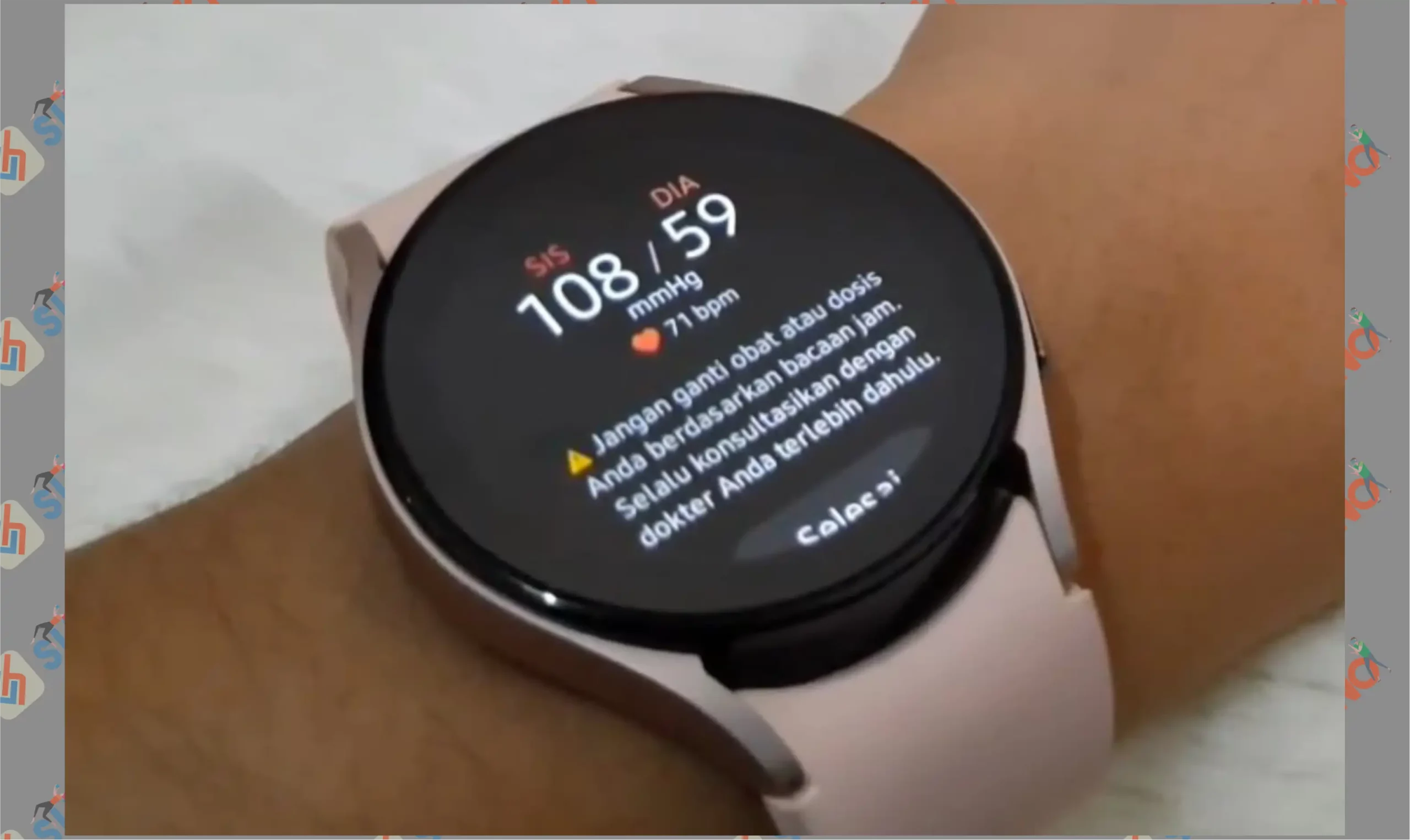 13 Tensi Tampil - Cara Mengukur Tensi dengan Samsung Galaxy Watch